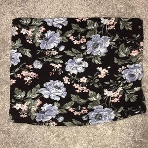 AEO floral tube top